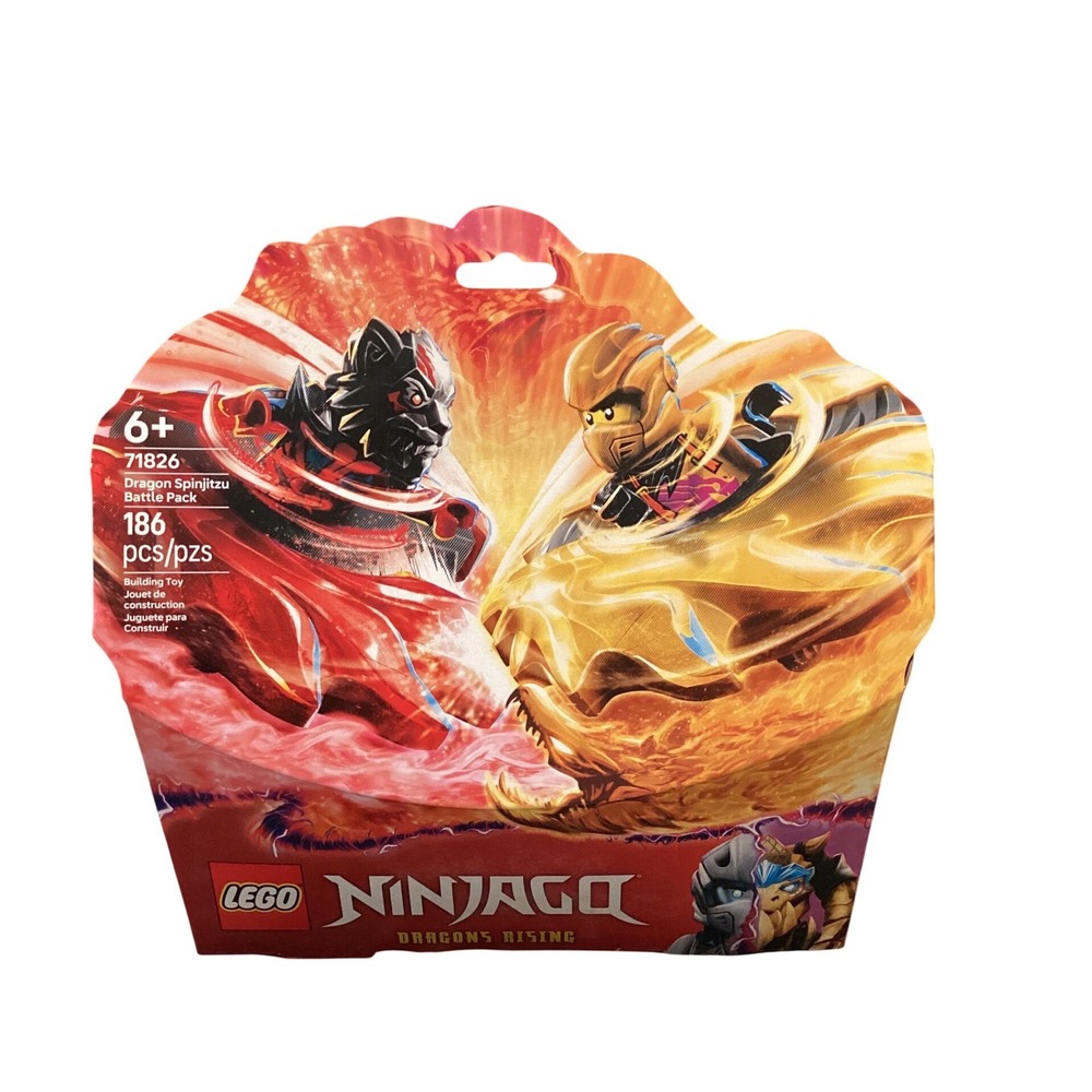 LEGO Ninjago Dragon Spinjitzu Battle Pack 71826 Dragons Rising‎ 186 pcs NEW